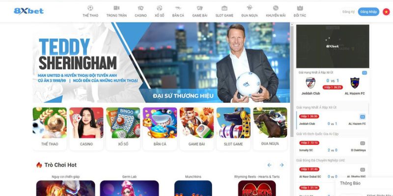 8XBET sở hữu hệ thống giao diện cá cược đỉnh cao khiến khách hàng yêu thích