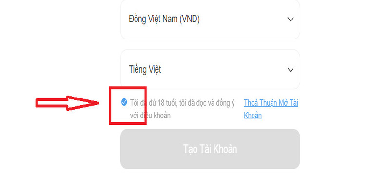 Điều kiện về tuổi tác cần đảm bảo khi đăng ký 8XBET