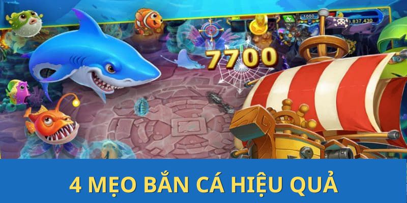 Tham khảo 4 mẹo bắn cá 8XBET đơn giản, hiệu quả