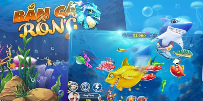 Game chơi có thiết kế bắt mắt và tinh tế với hơn 30 loài cá xuất hiện